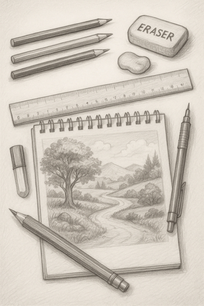 landscape drawing