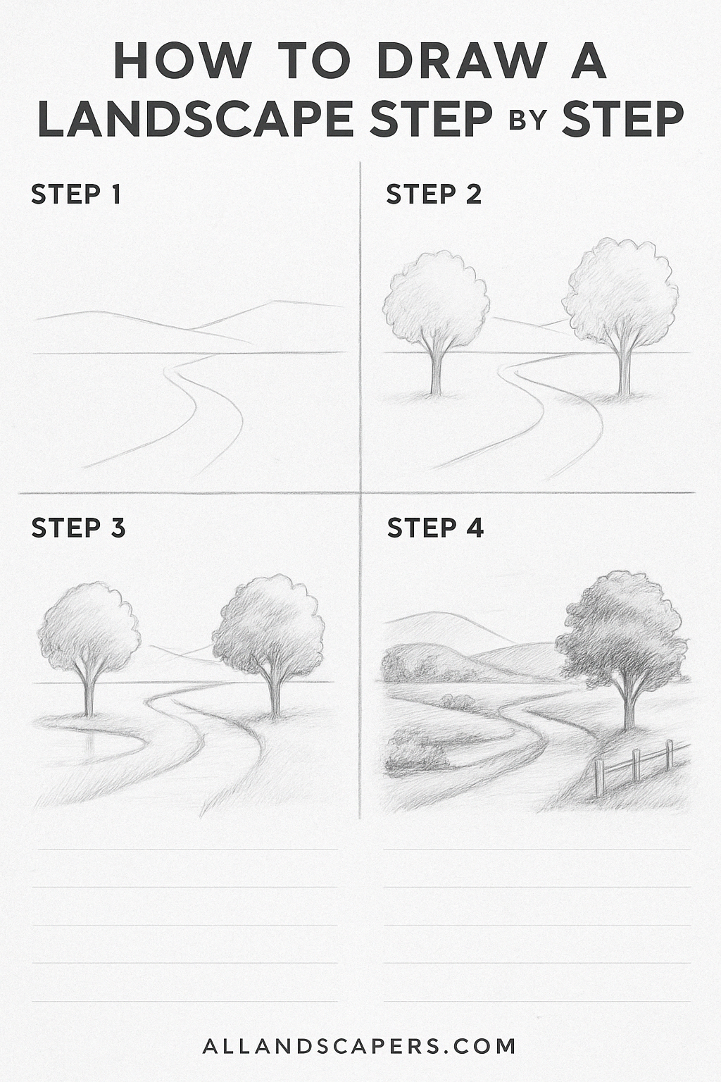 landscape drawing