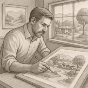 landscape drawing