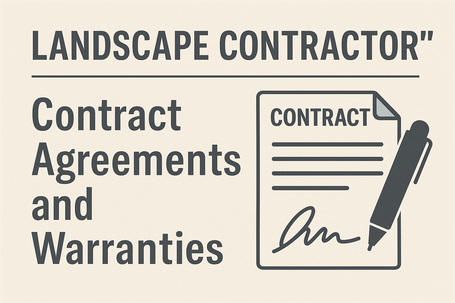 landscape contractor